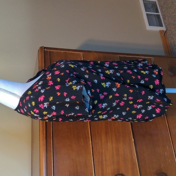 CHEROKEE INFINITY floral stretch scrub top Sz M - Picture 6 of 11